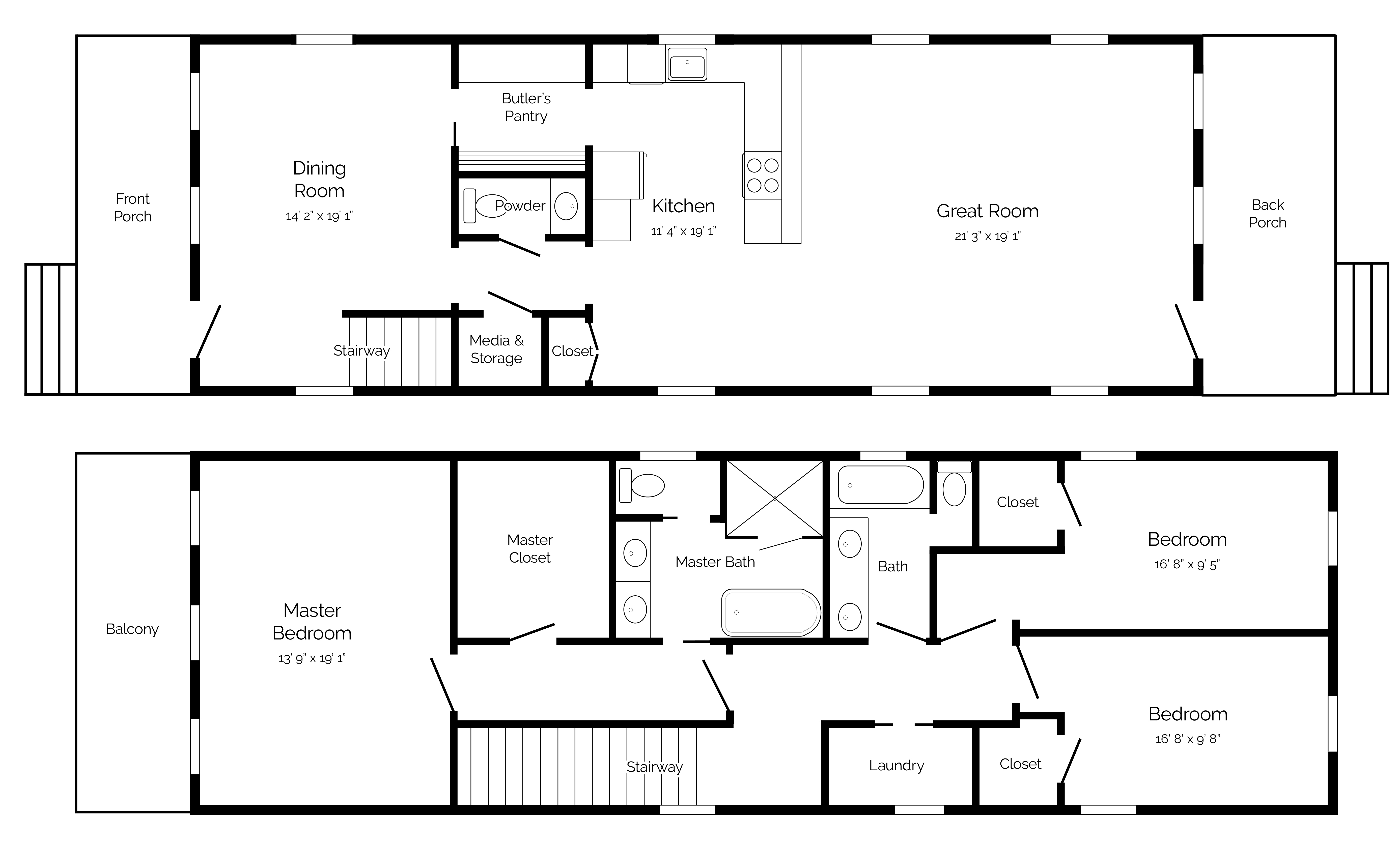 Bakery Village in Irish Channel Floor Plan